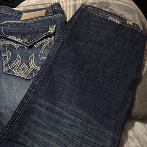 Mek denim jeans Mens size42 long 34” boot made in USA handcrafted